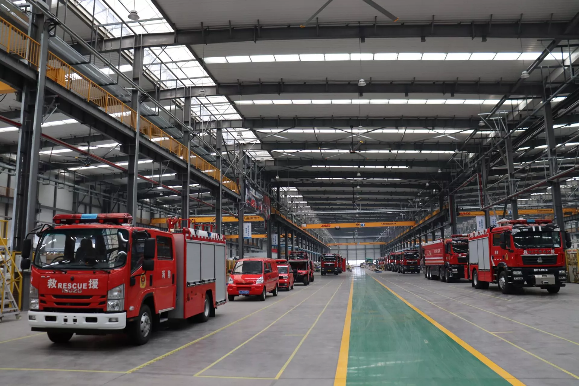 Fire final assembly line